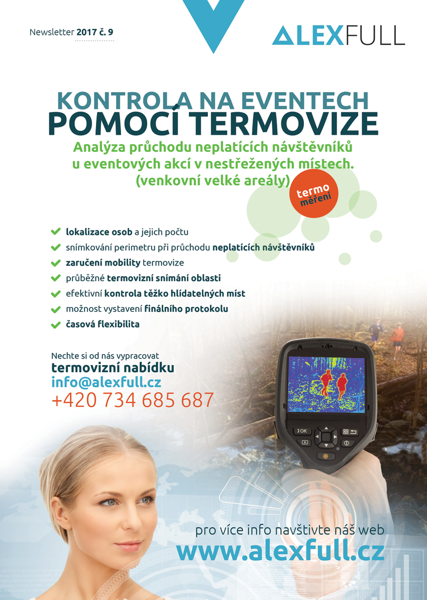 Kontrola Eventů termokamerou