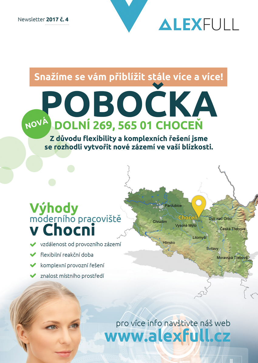 Nová pobočka v Chocni