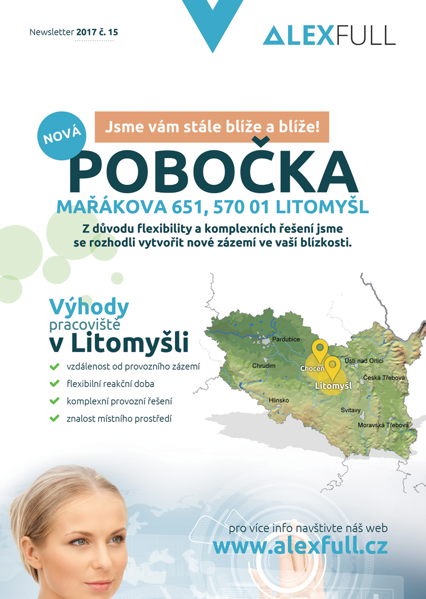 Nová pobočka v Litomyšli