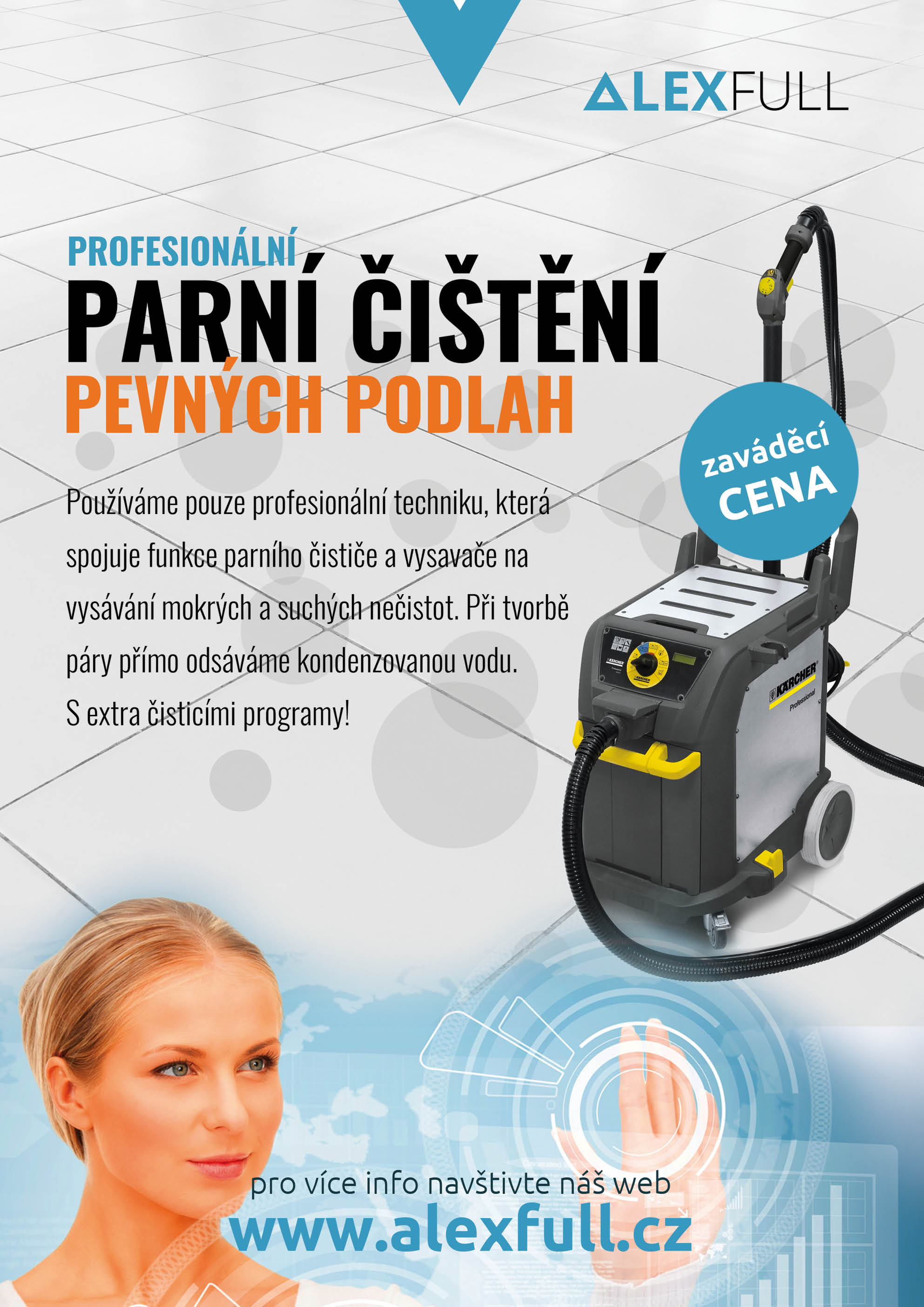 Parní čištění