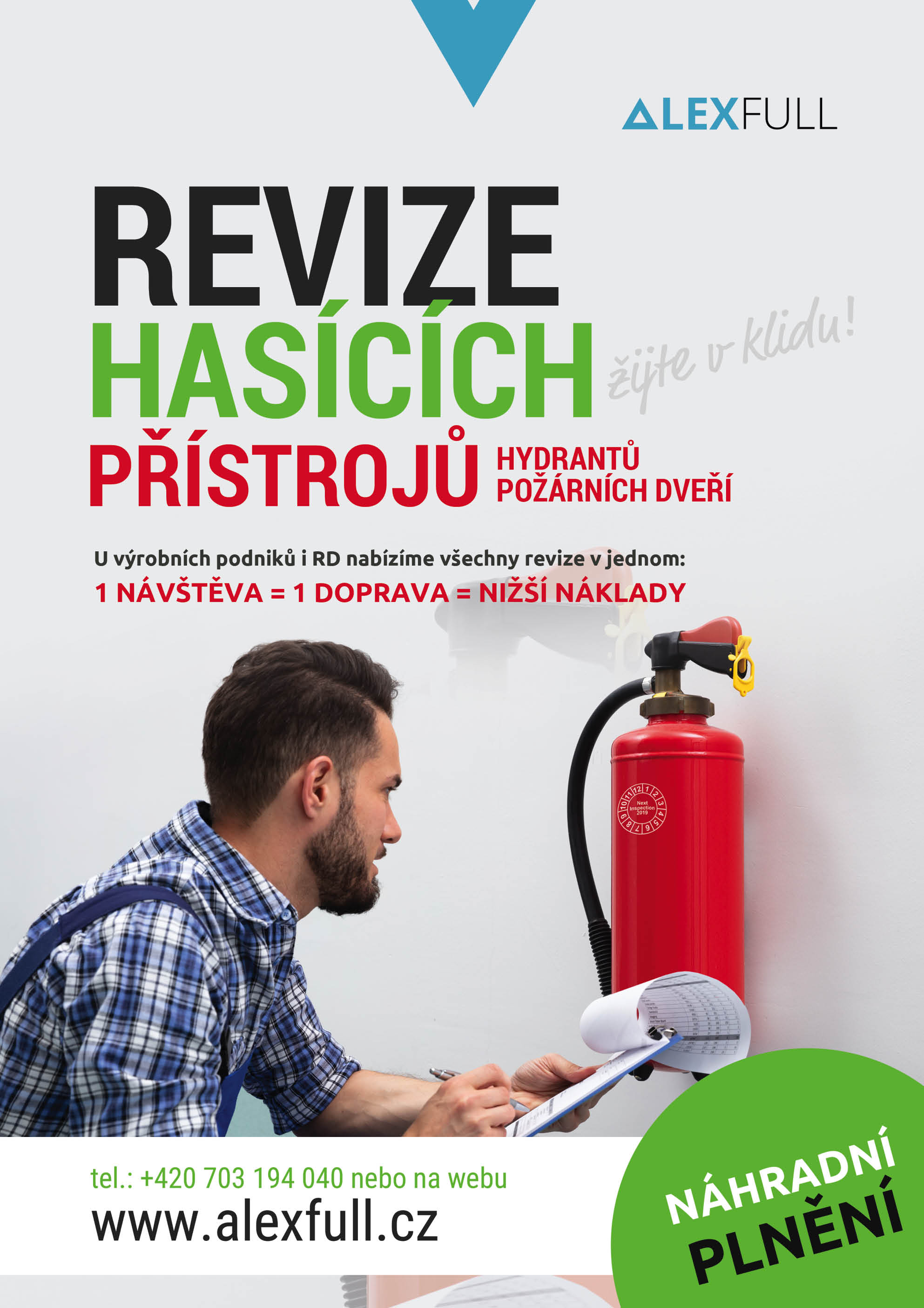 Revize hasících přístrojů