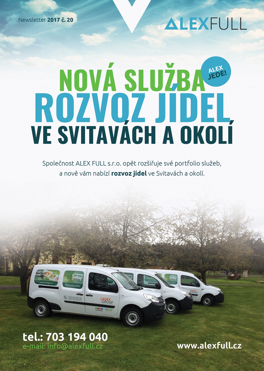 Rozvoz stravy ve Svitavách a okolí